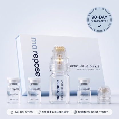 ma repose Micro-Infusion Kit - complete kit with applicator, serum vials and packaging, 90-day guarantee