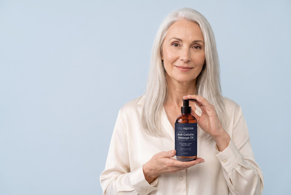 Anti-Cellulite Massage Oil - Visibly Smoother, Firmer-Looking Skin